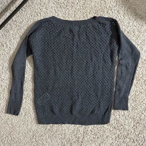Banana Republic Loose-Weave Knit Crewneck Pullover